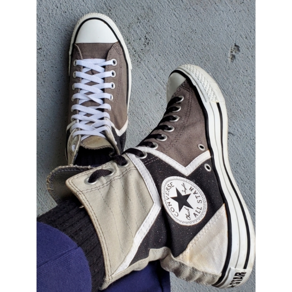 Gray shoes sneekers converse AllStar Chuck taylor